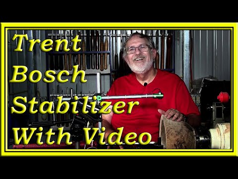 Видео: Установка стабилизатора Trent Bosch + обновление камеры | Моя система выдалбливания для токарной ...