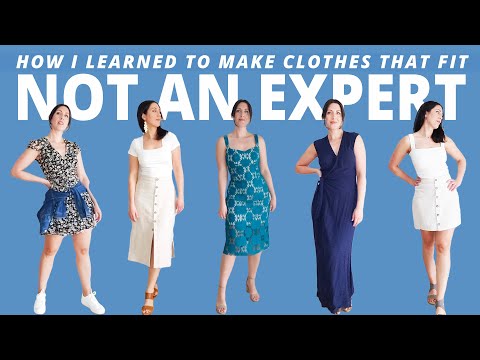 Видео: Как я научилась шить одежду, которая сидит идеально! Советы от самоучки, не эксперта :)