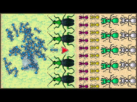 Видео: ОГРОМНАЯ АРМИЯ МУРАВЬЕВ НАПАЛА НА ДРУГИЕ КОЛОНИИ Pocket Ants: Симулятор Колонии