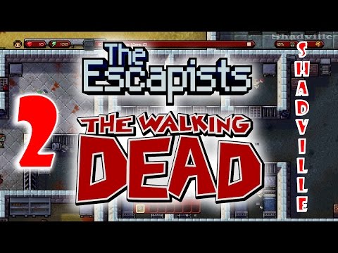 Видео: The Escapists The Walking Dead Прохождение игры #2: Тюрьма Меривезер: Генератор, лестница и канистра