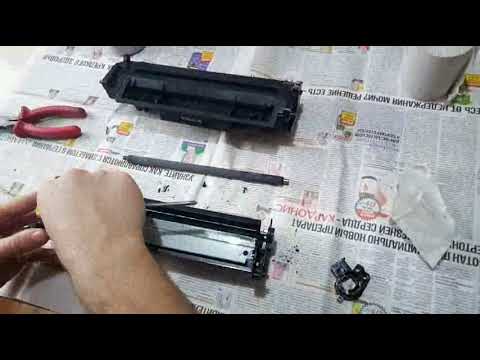 Видео: 🔥простой способ заправить картридж GP-CE505A (HP и Canon)👌