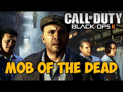 Видео: Зомби Выживание в Тюрьме Алькатрас в Call of Duty Black Ops 2 - Mob of the Dead
