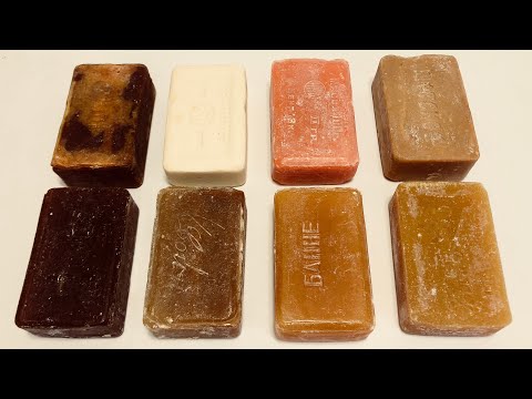 Видео: ASMR Soap/ cutting old and very dry soap/ режу старое сухое в пыль мыло