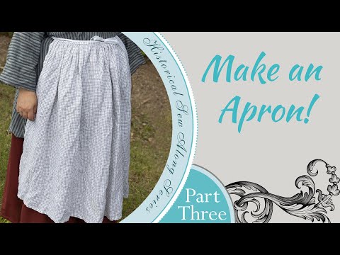 Видео: Как сделать фартук. Часть 3