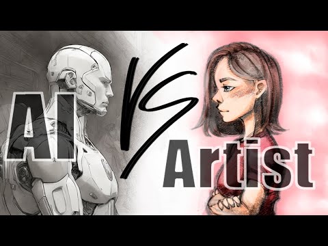 Видео: ХУДОЖНИК VS AI ( перерисовываю запрос Ai )