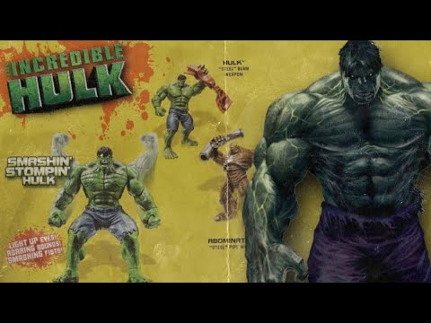 Видео: РЕТРОСПЕКТИВА ХАЛК 2008 - Все Фигурки Hasbro Hulk 2008 
