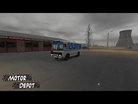 Видео: Утренняя работа водителя автобуса по Серпову на ПАЗ 32051... (Motor Depot)