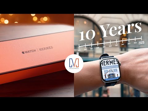Видео: Apple × Hermès: ДЕСЯТИЛЕТИЕ роскоши на вашем запястье (распаковка к 10-летию)