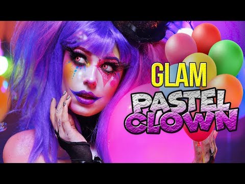Видео: ГЛАМУРНЫЙ КЛОУН В ПАСТЕЛЬНЫХ СТИЛЯХ | УРОКИ ПО МАКИЯЖУ НА ХЭЛЛОУИН 2018 | Виктория Лин