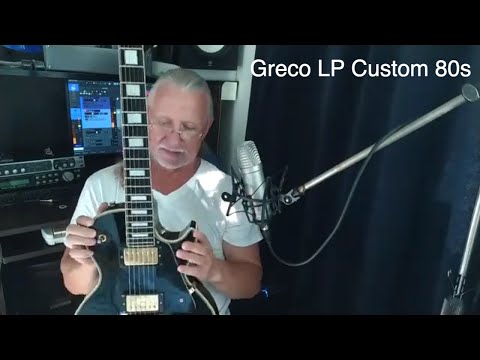 Видео: Greco LP Custom 80s - обзор японской реплики Gibson LP Custom