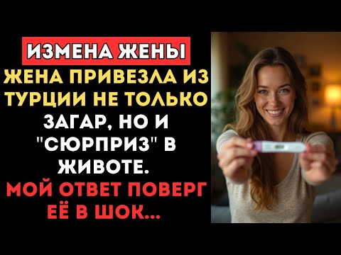 Видео: Жена Привезла из Турции не только Загар, но и "сюрприз" в животе. Мой ответ поверг её в шок... Драма