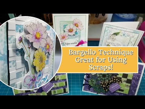 Видео: Техника Барджелло отлично подходит для использования обрезков