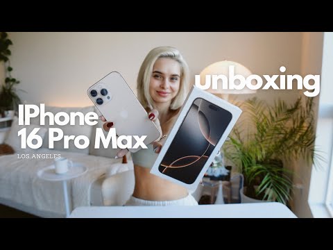 Видео: IРhone 16 Pro Max распаковка | unboxing | опыт покупки IРhone в США