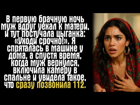 Видео: В первую брачную ночь муж вдруг уехал к матери, и тут постучала цыганка: «Уходи срочно!». Я...