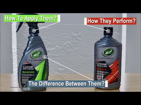 Видео: Керамическая полироль, воск и аэрозольное покрытие Turtle Wax Hybrid Solutions протестированы и п...