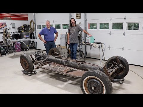 Видео: Установка поддона пола шасси VW Beetle | Реставрация тентованного кузова VW Beetle 1959 года