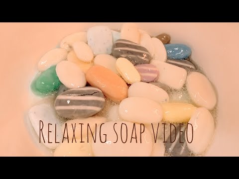 Видео: ASMR | Soaked soap | 49 размокших обмылков