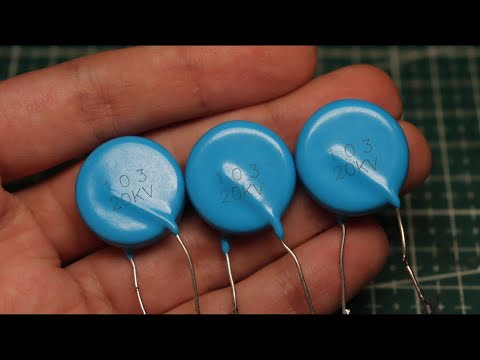 Видео: Высоковольтные конденсаторы 20kV 10nF