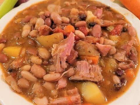 Видео: 15 рецептов фасолевого супа с ветчиной 🥘🍖🥔|🧅🧄🍲С картофелем на плите👨‍🍳🥕