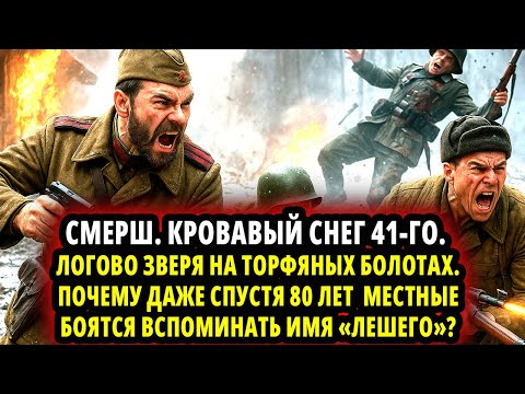 Видео: СМЕРШ. КРОВАВЫЙ СНЕГ 41-ГО.  ПОЧЕМУ ДАЖЕ СПУСТЯ 80 ЛЕТ  МЕСТНЫЕ  БОЯТСЯ ВСПОМИНАТЬ ИМЯ «ЛЕШЕГО»?