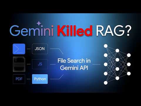 Видео: Google только что убил RAG? Новый поиск файлов в Gemini