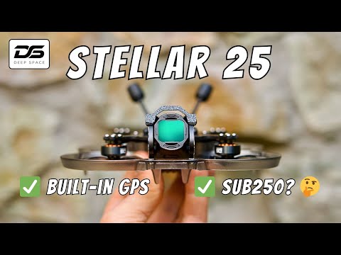 Видео: DeepSpace FPV Stellar 25 — лучший 2,5-дюймовый киновуп весом менее 250 г?