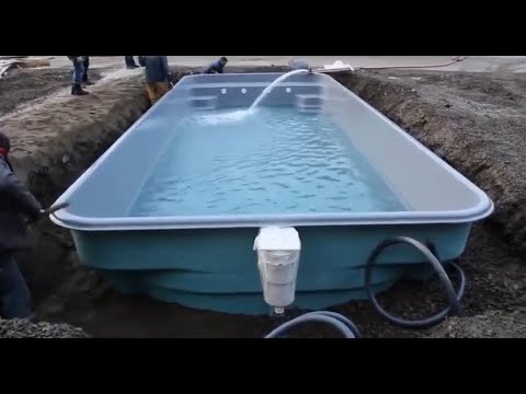 Видео: Композитные бассейны MarshallPools