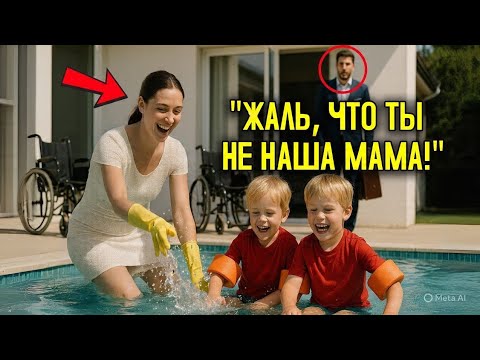 Видео: Близнецы миллионера НИКОГДА не смеялись — то, что сделала служанка у бассейна, оставило его БЕЗ СЛОВ