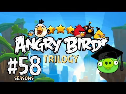 Видео: Angry Birds Trilogy - Серия 58 - Учебники в стенах