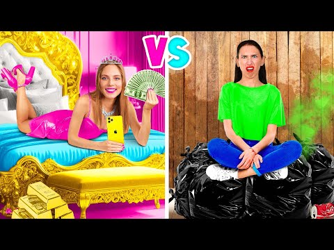 Видео: Богатые студенты vs Бедные студенты | Смешные Челленджи от Fun Teen
