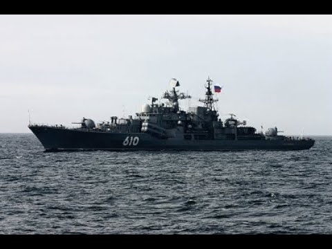 Видео: эсминец "Настойчивый"