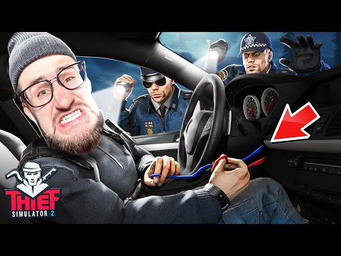 Видео: УГНАЛ 2 ДОРОГИЕ МАШИНЫ! Я В ФЕДЕРАЛЬНОМ РОЗЫСКЕ! КОПЫ НА ХВОСТЕ! (THIEF SIMULATOR 2)