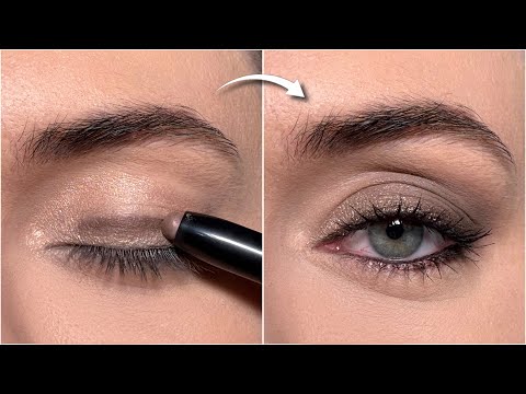 Видео: Техника «Легкий смоки» – красивый и простой макияж за 5 минут!