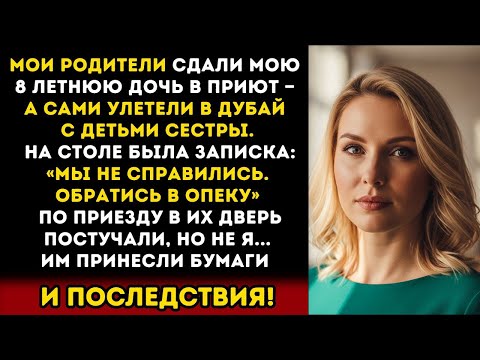 Видео: РОДИТЕЛИ СДАЛИ МОЮ ДОЧЬ В ПРИЮТ. А С ДЕТЬМИ СЕСТРЫ УЛЕТЕЛИ В ДУБАЙ