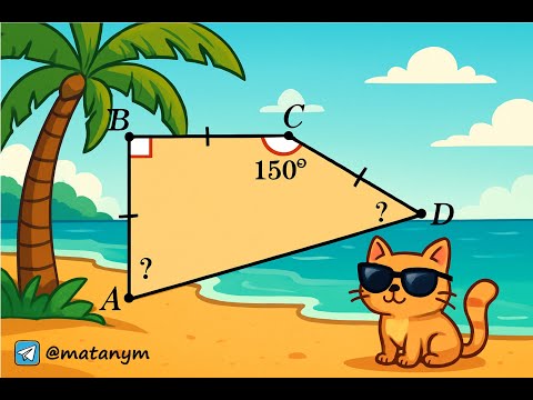 Видео: Лучшая задача по геометрии 7 класс.