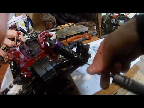 Видео: ТО RC модели багги HSP