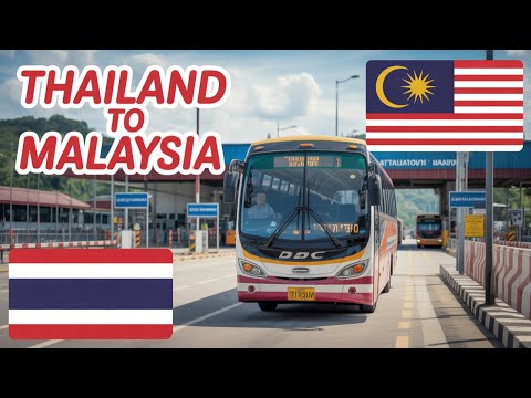 Видео: Путешествия из Тайланда в Малайзию на автобусе
