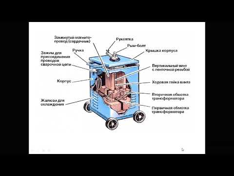 Видео: Видеоурок  "Устройство сварочного трансформатора"