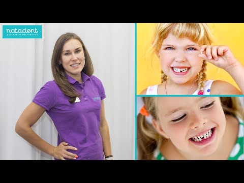 Видео: 231. Как меняются молочные зубы на постоянные? Натадент