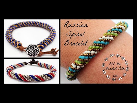 Видео: Русский спиральный браслет (ювелирное дело) В стороне от бисерного пути