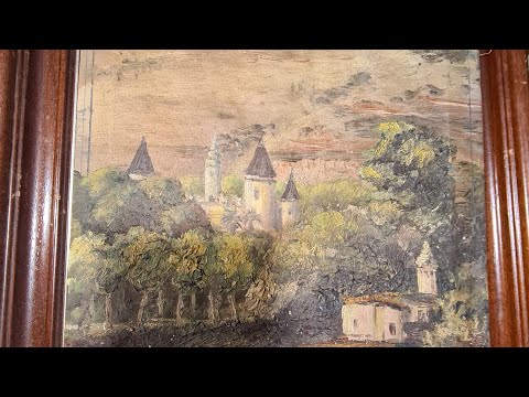 Видео: Что в старом мешке ? Нашла на испанской барахолке.