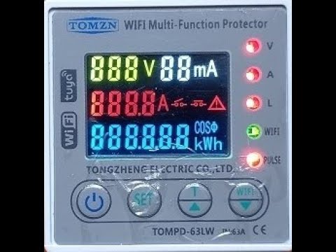 Видео: Обзор реле напряжения TOMPD-63LW