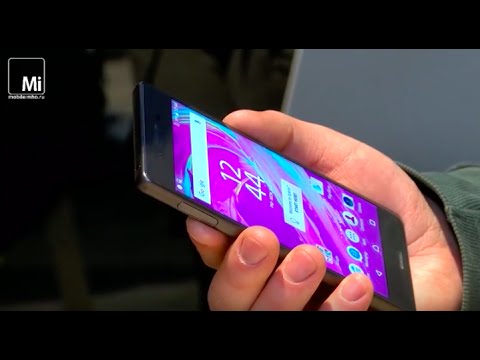 Видео: Sony Xperia X, X performance и Xperia XA на MWC2016