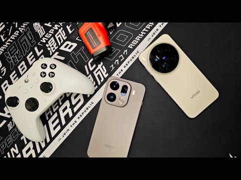 Видео: Oppo Find X9 Pro против vivo X300 Pro — битва игр и производительности!