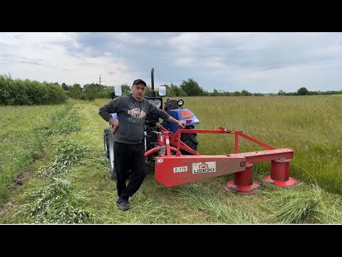 Видео: Донгфенг 404 з косаркою💥💥💥 540- 1000 обертів??? Шукаєм сіно🌝