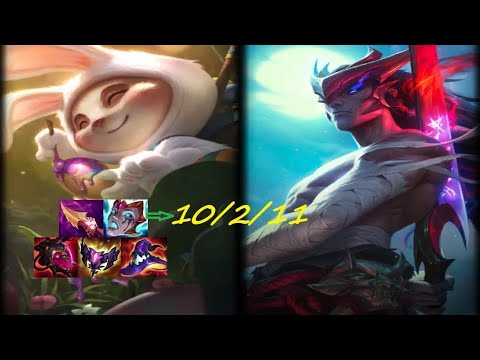 Видео: ТИМО топ ЁНЭ 10/2/11 👍🎬🔥🫶 Лига Легенд #leagueoflegends 🫶