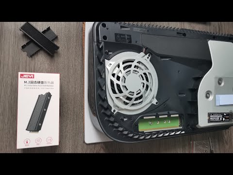 Видео: Установка радиатора под SSD M.2 на PS5