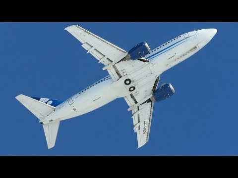 Видео: Взлеты из Домодедово в солнечный день, март 2023.