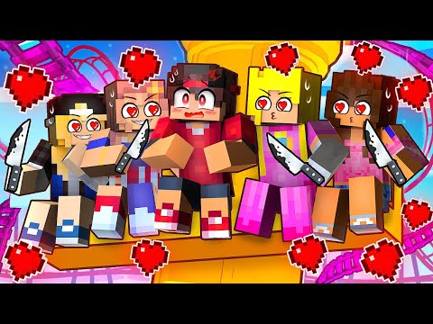 Видео: МОИ СУМАСШЕДШИЕ ФАНАТКИ пригласили меня на парк развлечений  (Minecraft)