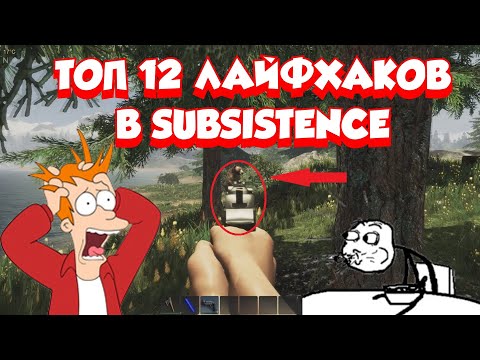 Видео: Топ 12 лайфхаков в Subsistence